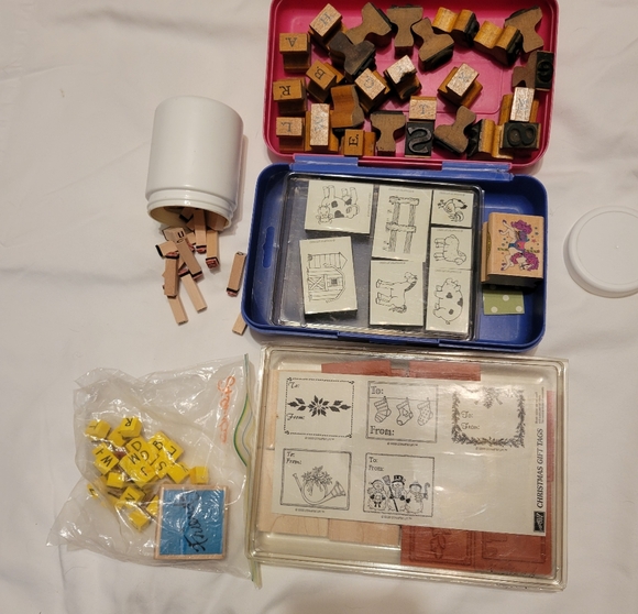 Assorted Craft Stamp Set - Picture 1 of 5